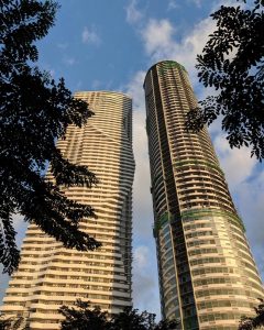 Figure 3. Tall buildings in the high wind and seismic region of the Philippines.